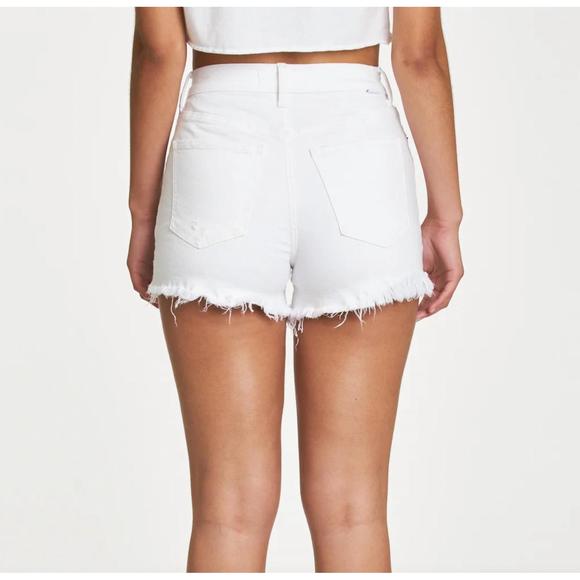 NEW DAZE troublemaker shorts in white - Picture 3 of 3